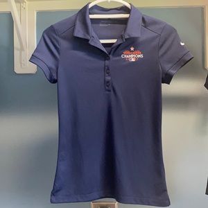 Women’s Nike Golf Dri-Fit Polo Houston Astros